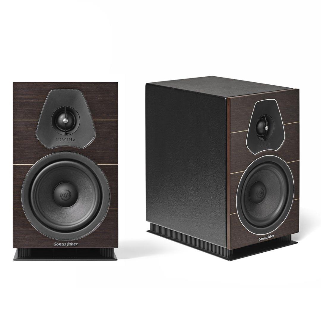 Sonus Faber Lumina II Premium Bookshelf Speakers - High-End Audio Pair for Home Theater & Music Listening | Perfect for Living Rooms, Studios & Audiophile Setups