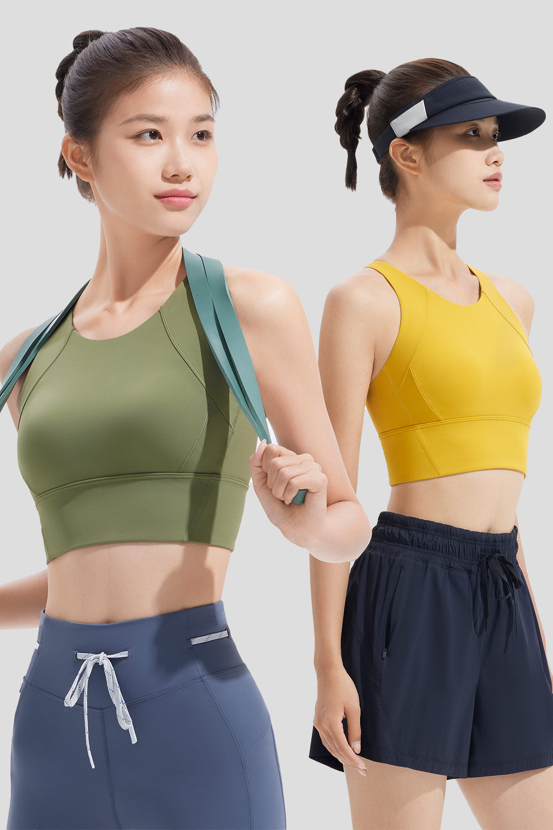 Simple's Oxygen UPF50+ Women's Sports Bra - High Support Workout Top for Running, Yoga & Gym - Moisture Wicking & Breathable Activewear