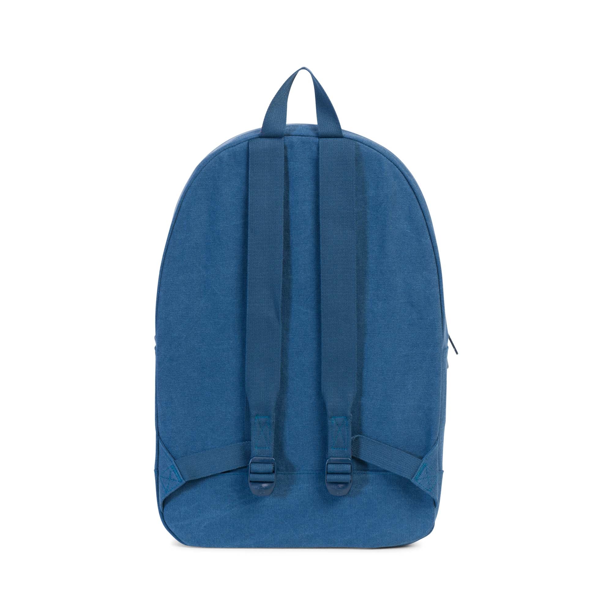 Herschel Cotton Casuals Collection Daypack Backpack - Navy Blue Lightweight Laptop Backpack for School, Travel & Everyday Use