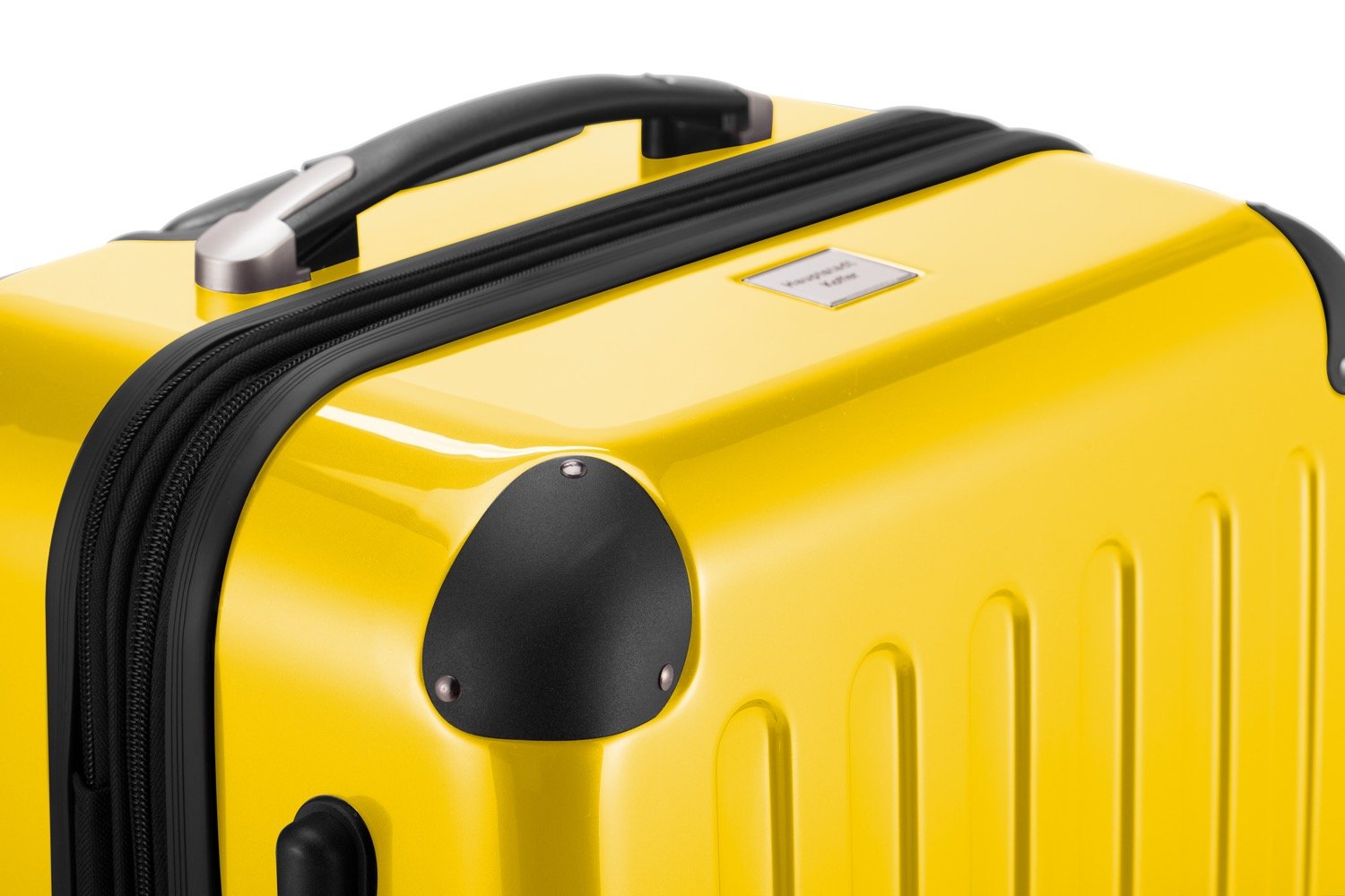 Premium Yellow 75cm Hand Luggage Carry-on Suitcase - Lightweight Durable Cabin Bag for Business Travel & Weekend Getaways