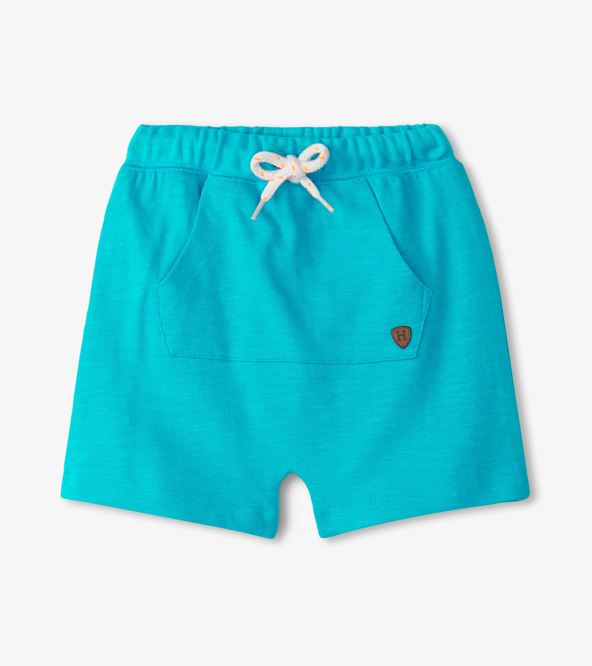 Premium Scuba Blue Kanga Shorts for Women - Comfortable Stretchy Swimwear & Beach Cover Up - Perfect for Swimming, Surfing, and Tropical Vacations
