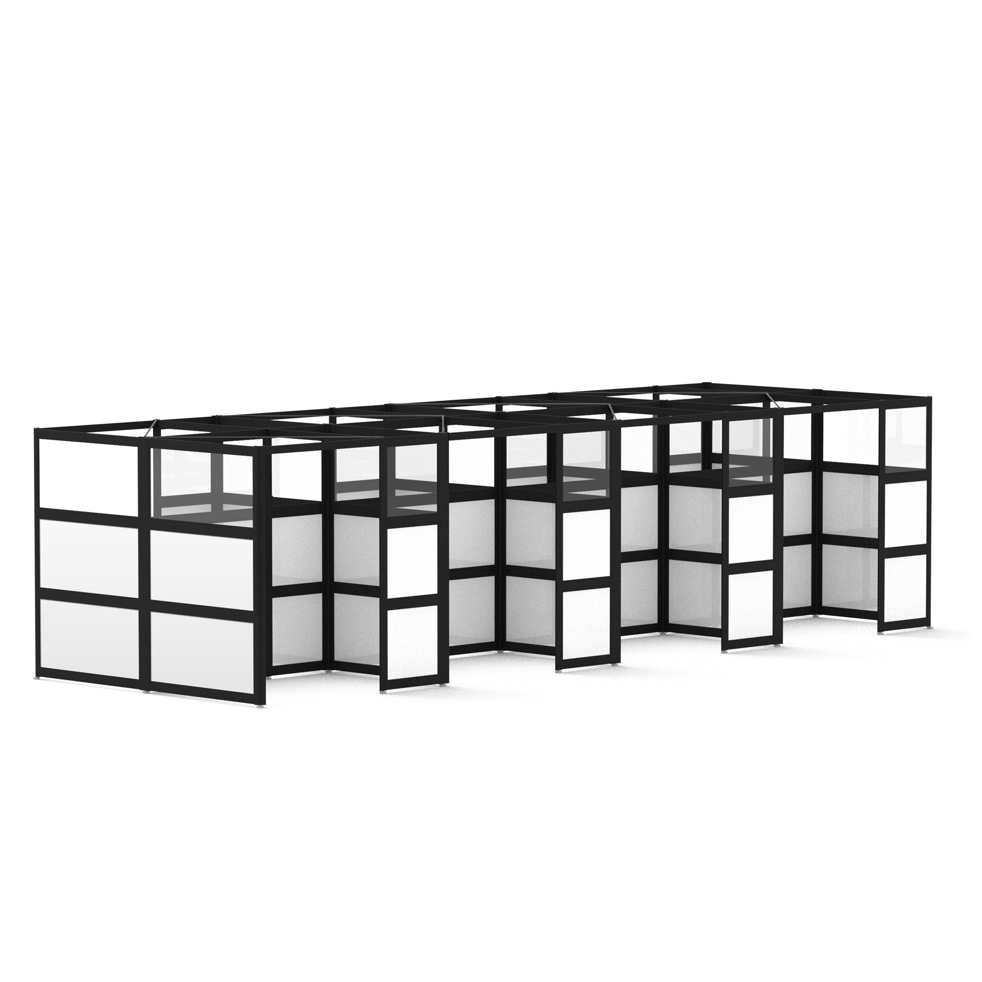 PoppinSpaces Hustle Space 108505 - Premium Office Desk Organizer for Home & Workspace - Perfect for Remote Work, Study & Productivity