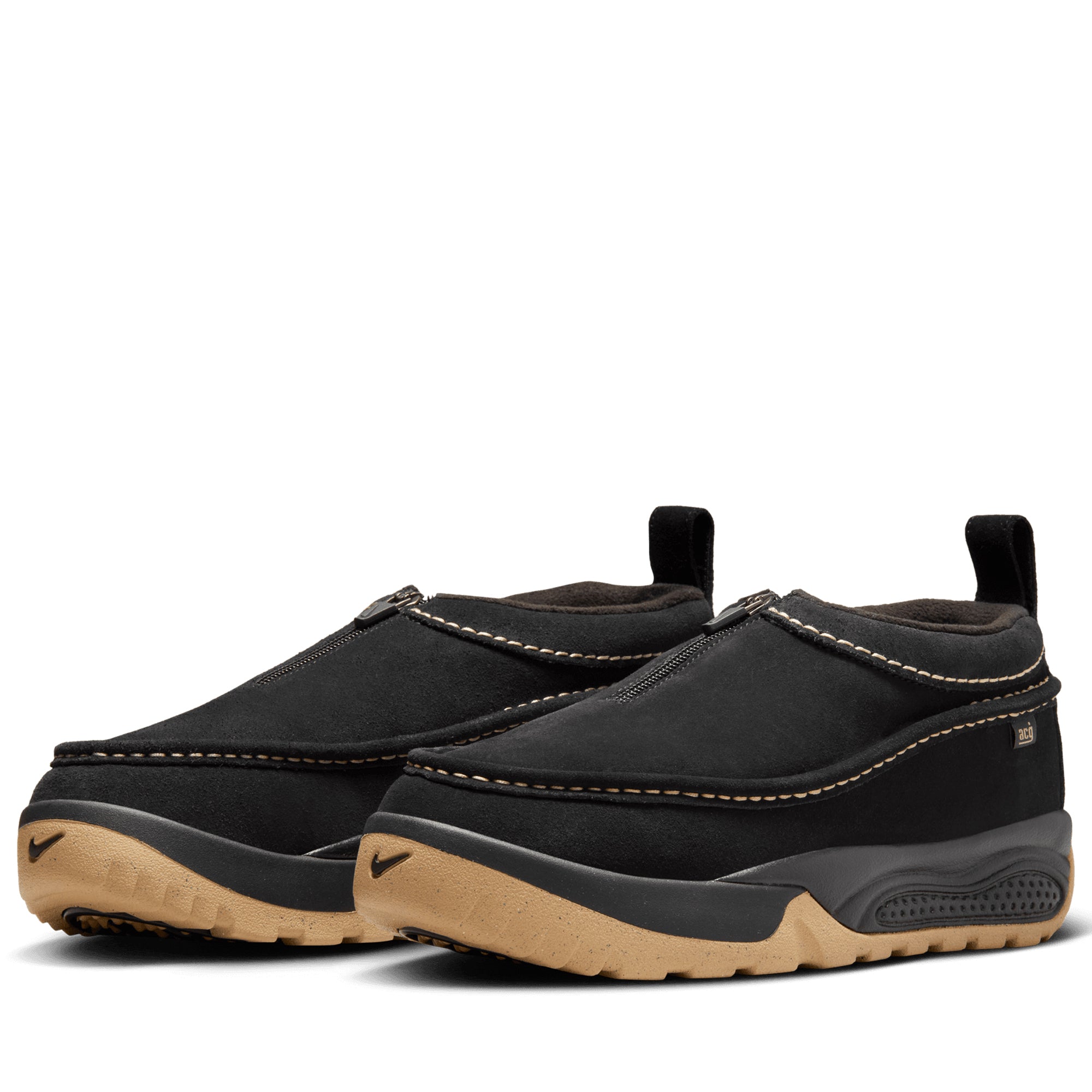 Nike ACG Izy Men's Hiking Shoes - Black/Limestone - Lightweight & Waterproof for Outdoor Adventures