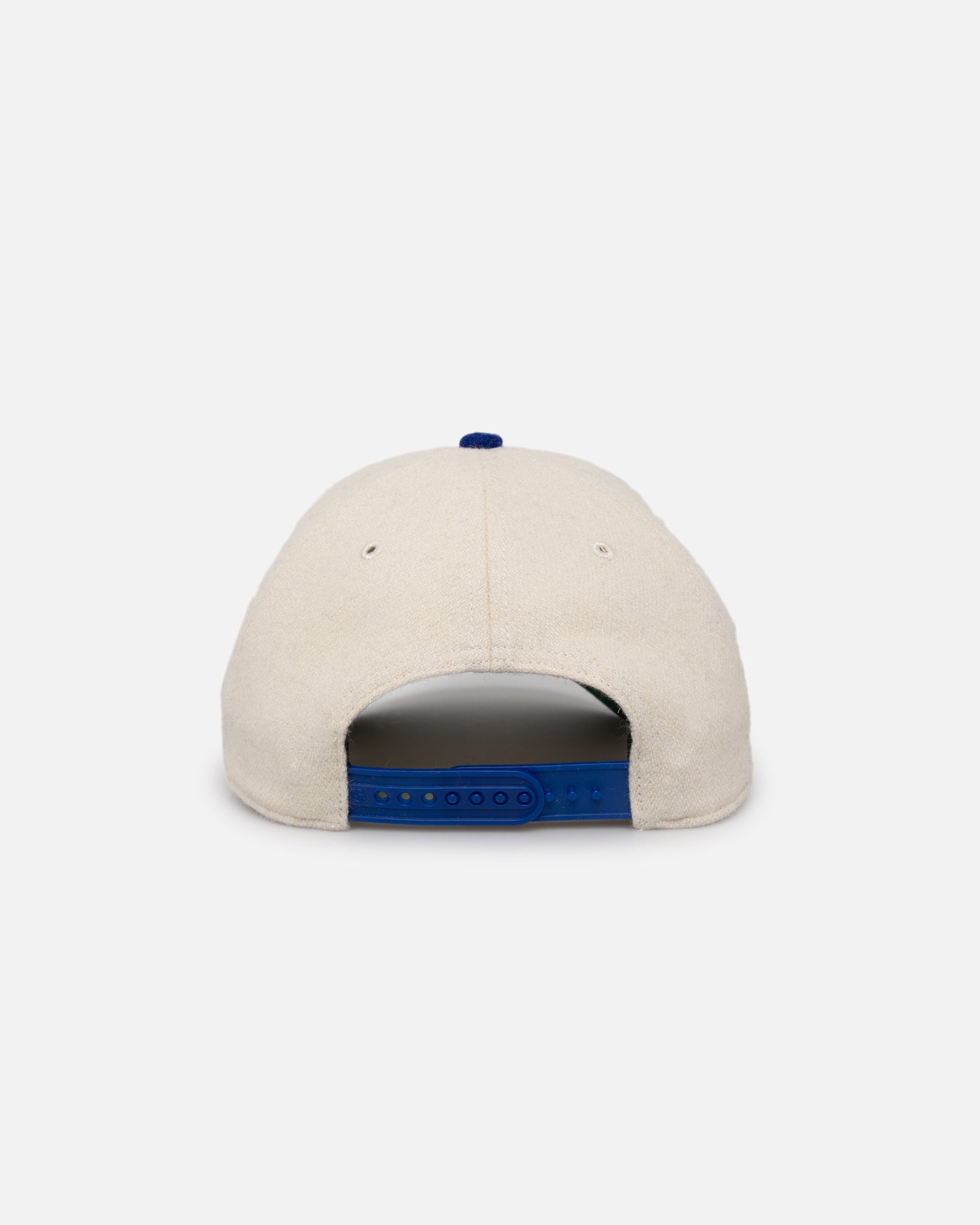 47 Brand Los Angeles Dodgers 'Wooly Offside DT' Snapback Hat - Natural/Royal Blue Adjustable Baseball Cap for Men & Women - Perfect for Game Day, Sports Events & Streetwear Fashion