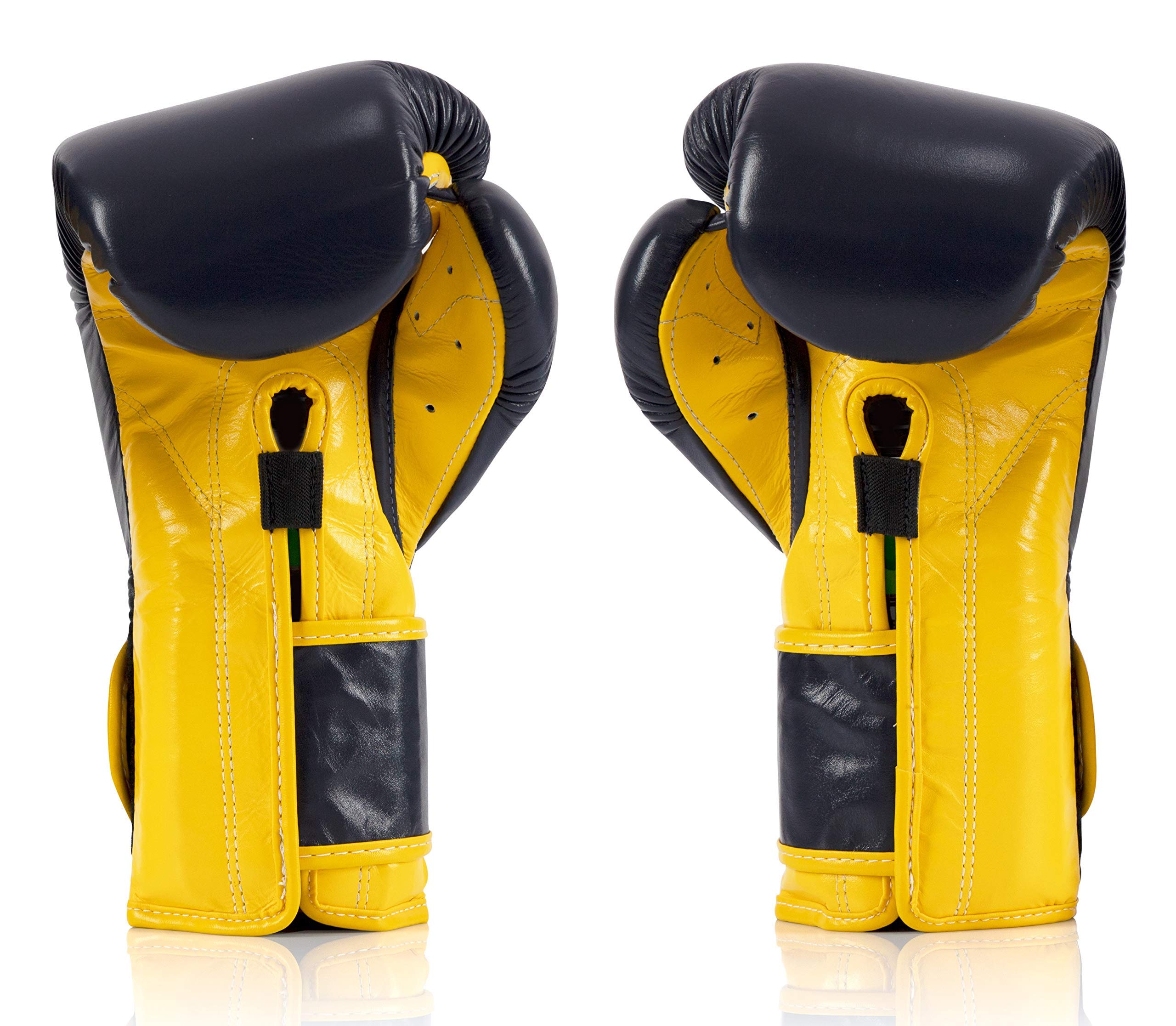 Fairtex BGV9 Muay Thai Boxing Gloves for Professionals & Trainers - Mexican Style MMA Gloves for Heavy Hitters | Lightweight, Shock-Absorbent Martial Arts Gloves | Perfect for Sparring, Bag Work & Competition Training