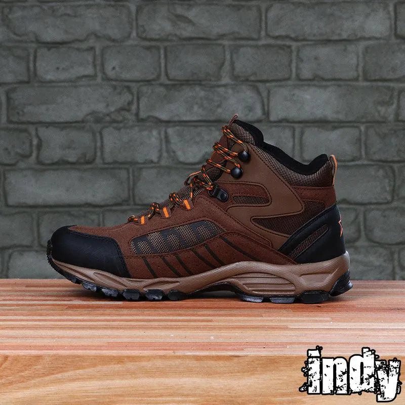 Waterproof Alaska Llaima Hiking Boots for Men & Women - Brown Trekking Shoes for Outdoor Adventures, Camping & Mountain Climbing