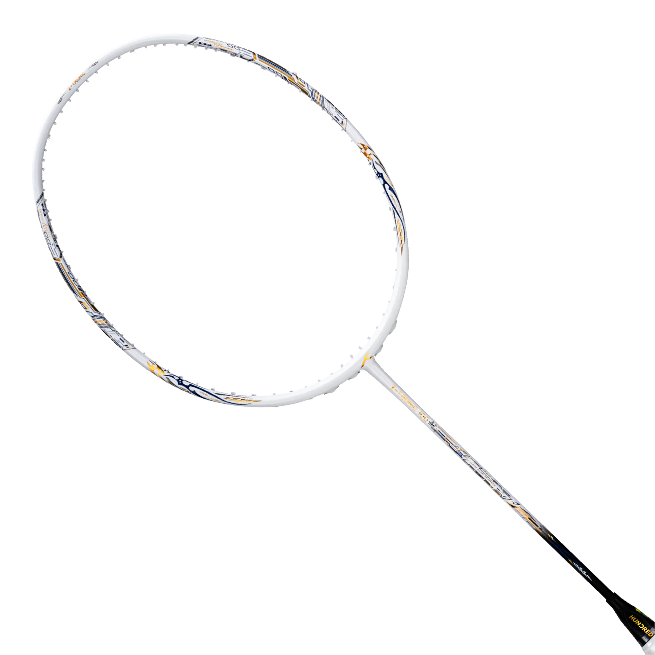 Hundred Z Tronic 100 Badminton Racket - Professional Carbon Fiber Badminton Racket for Adults & Teens - Perfect for Indoor/Outdoor Games, Training & Competitive Play