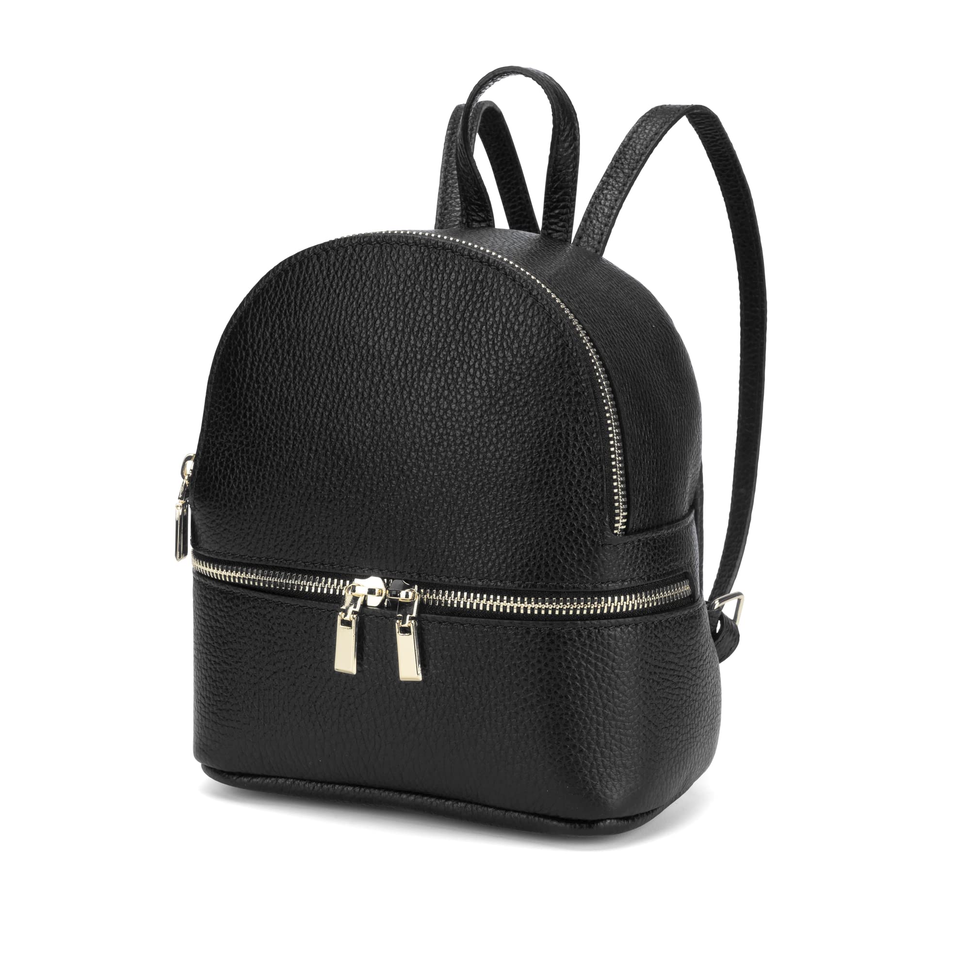 Genuine Italian Leather Women's Small Backpack - Handmade Real Leather Purse for Women | Perfect for Work, Travel & Everyday Use