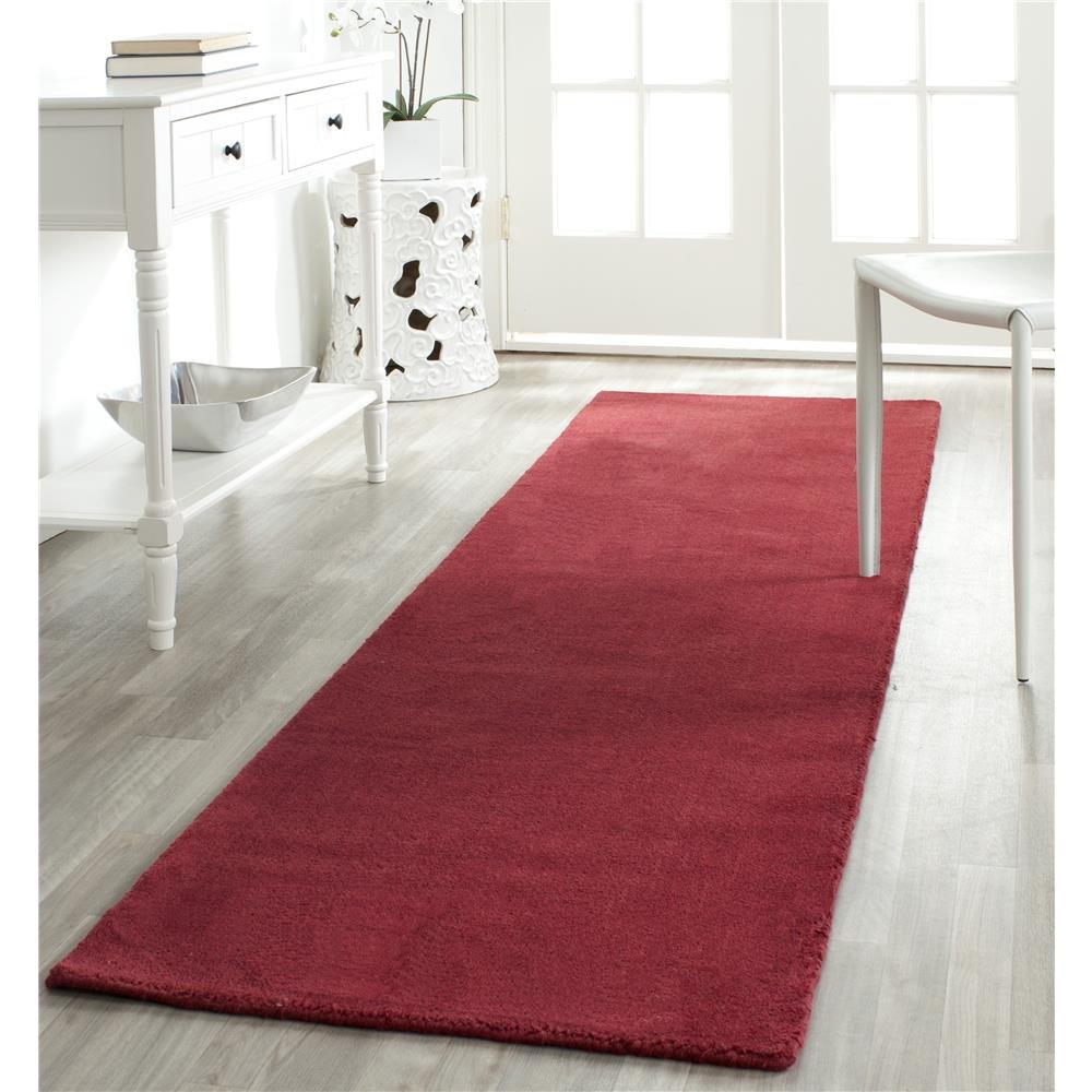 Safavieh Himalaya Red Area Rug 6' x 9' - Soft Modern Non-Slip Living Room Rug for Home Decor, Bedroom & Office - Perfect for High Traffic Areas & Cozy Spaces