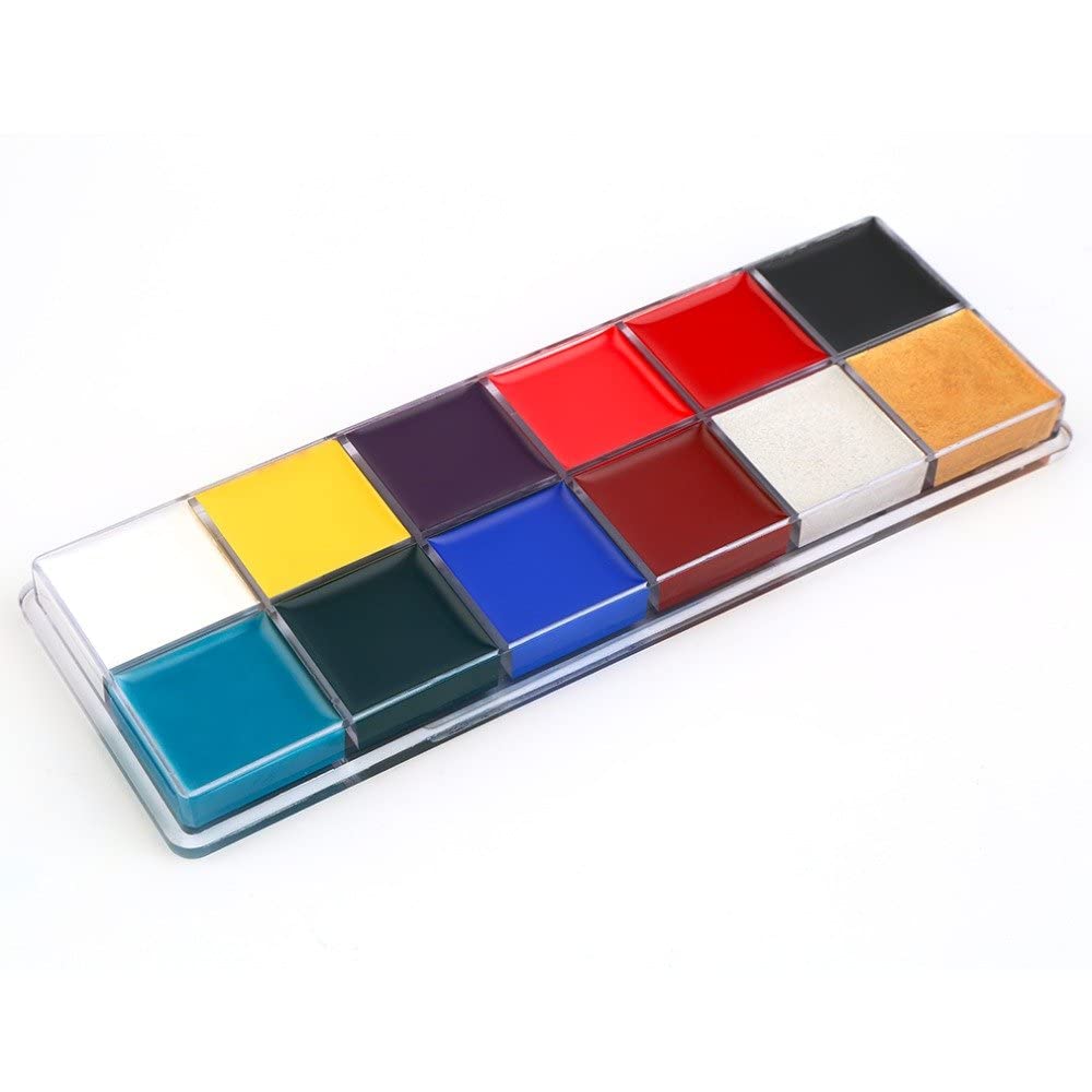 Ubersweet® Professional Tattoo & Body Paint Kit - Face & Body Art Tools for Cosplay, Halloween & Special Effects Makeup