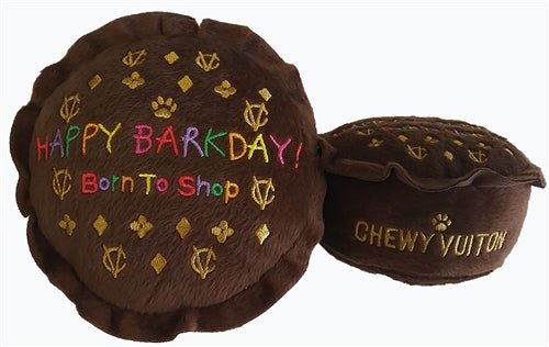 Chewy Vuitton Happy Barkday Cake for Dogs - Delicious & Healthy Birthday Treat for Small & Large Breeds - Perfect for Pet Parties & Celebrations