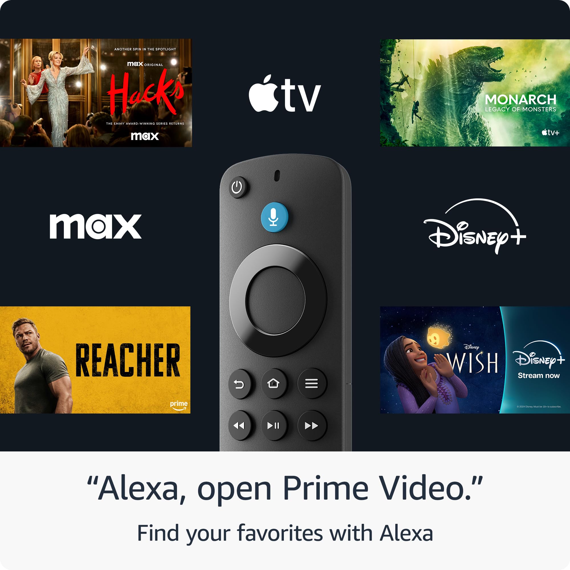 Amazon Fire TV Stick HD Streaming Device Bundle with Alexa Voice Remote Pro - Enjoy Seamless Streaming in 4K for Movies, Shows & Gaming