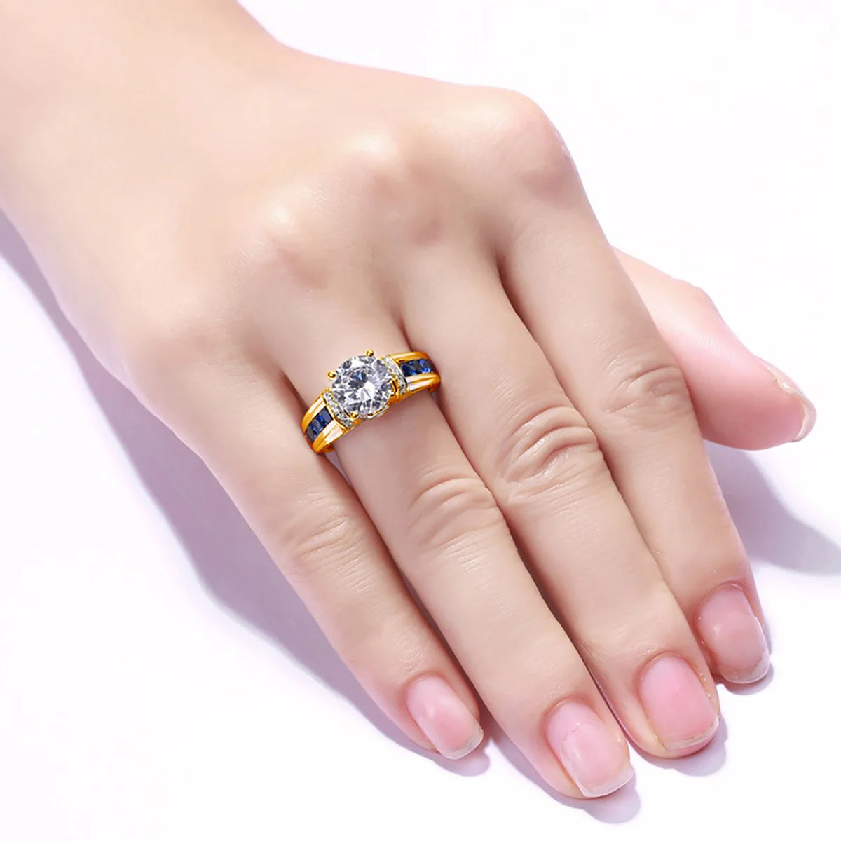 2ct D Color VVS1 Certified Moissanite Diamond Ring for Women - 925 Sterling Silver Wedding Jewelry - Passes Diamond Test - Perfect for Engagement, Anniversary & Special Occasions