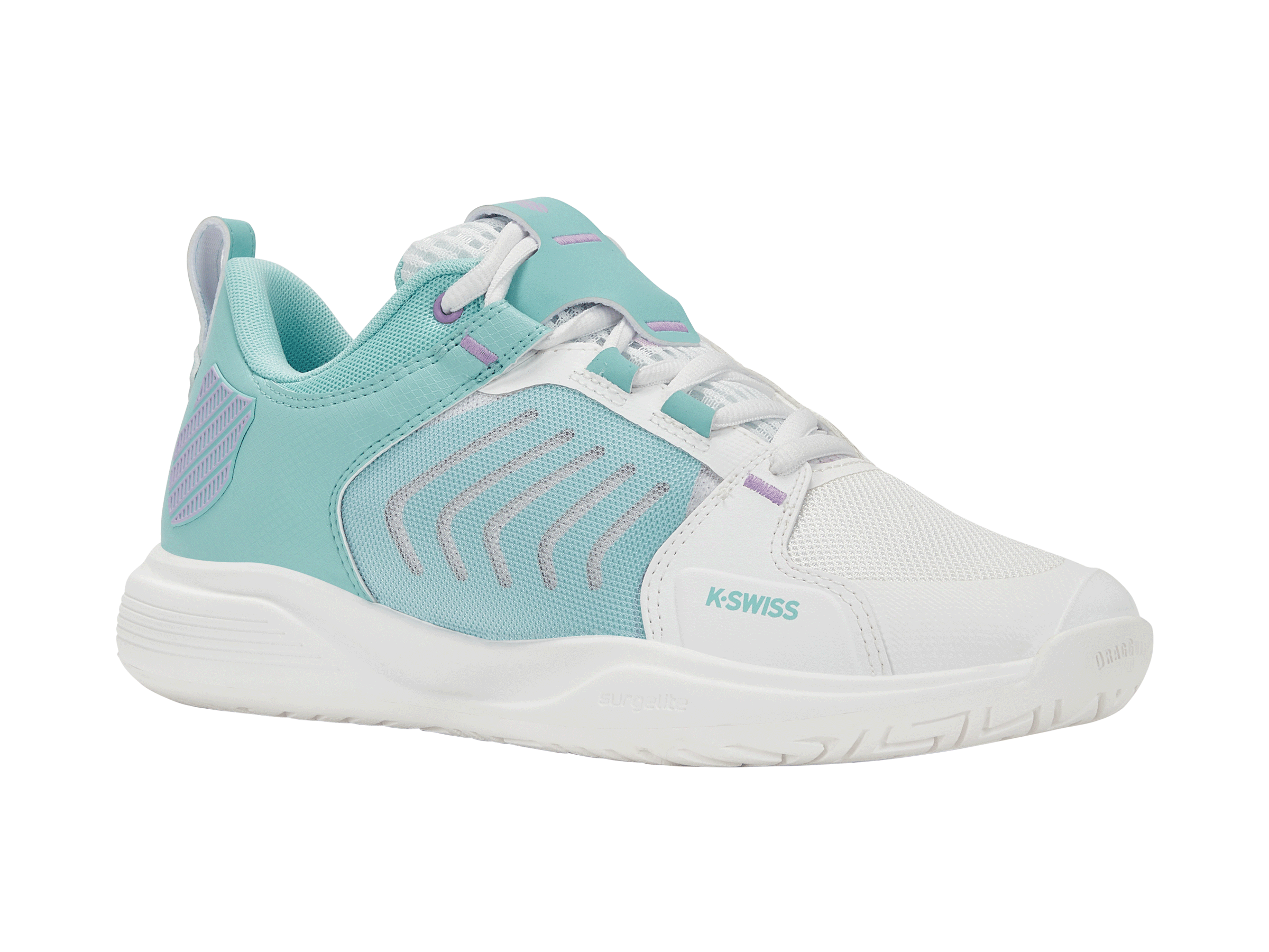 97395 190M ULTRASHOT TEAM Soccer Cleats - Brilliant White/Angel Blue/Sheer Lilac for Men's Football, Training & Match Play