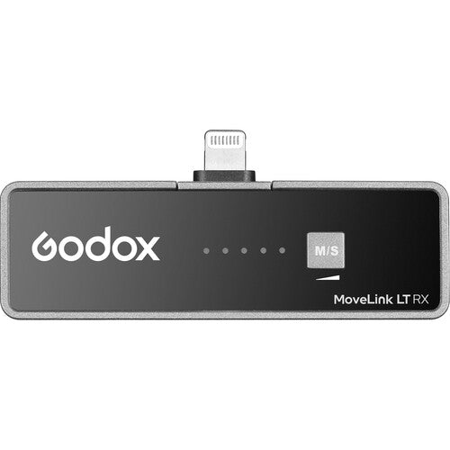 Godox Movelink LT2 Wireless Lavalier Microphone for Smartphones, Tablets - Perfect for Vlogging, Interviews & Live Streaming