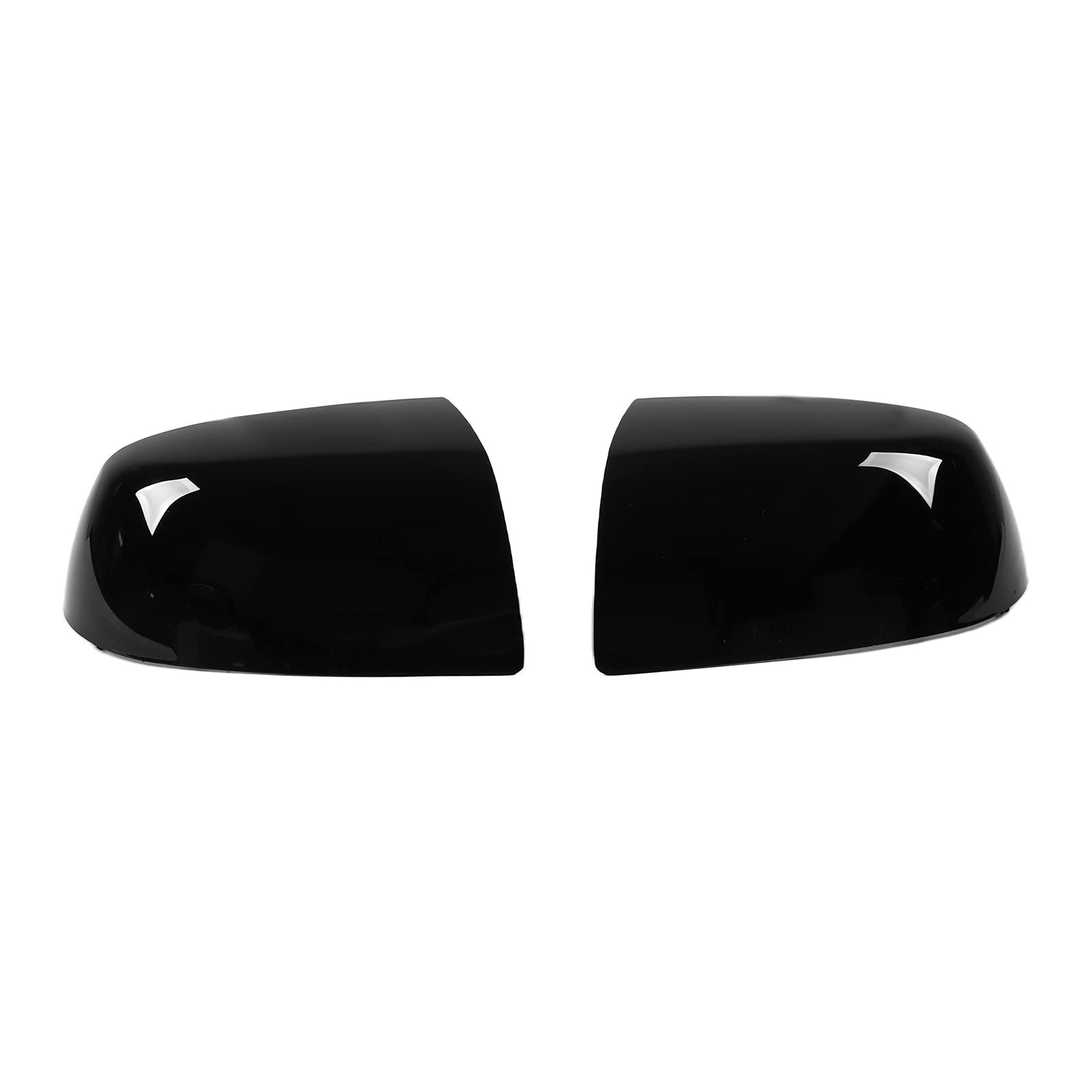 **Ymiko Glossy Black Rear View Mirror Cover Housing - Replacement for Ford Focus 2005-2007 - Exterior Door Wing Mirror Cap Pair (1429790) - Perfect for Car Upgrades & Protection**