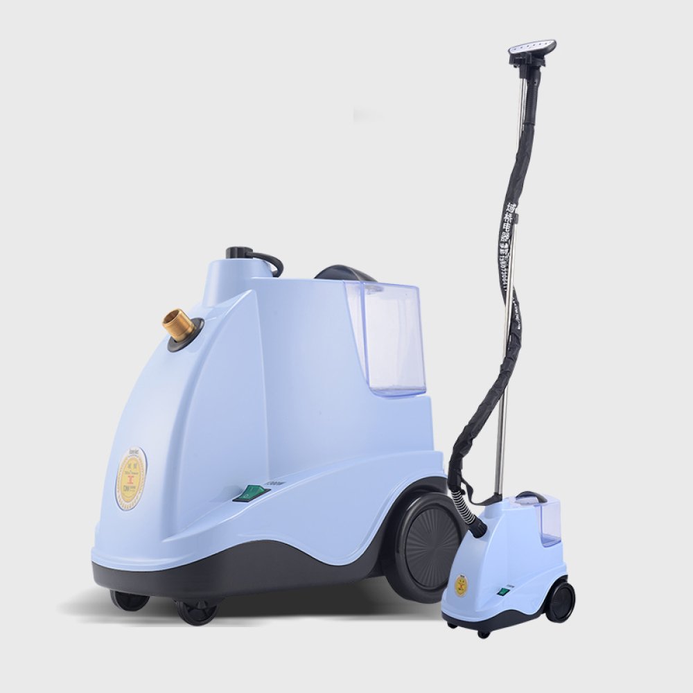 1650W Powerful Handheld Clothes Steamer with Fast-Heat Technology & 2.9L Large Water Tank - Portable Garment Steamer for Wrinkles Removal - Ideal for Travel, Home Use, and Professional Clothing Care (Blue)
