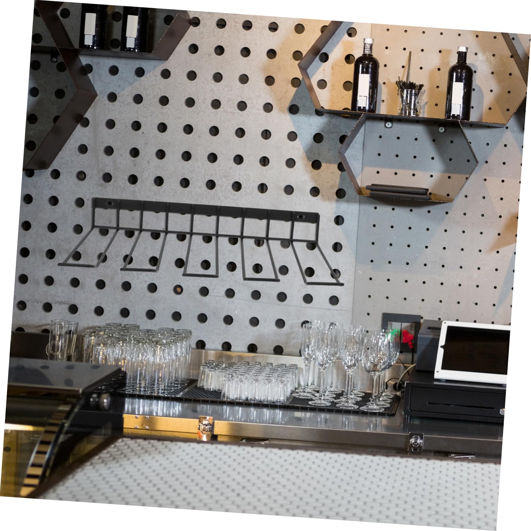 SOESFOUFU Screwdriver Storage Holder - Wall Mounted Power Tool Organizer Rack for Garage, Workshop & DIY Projects - Durable Tool Organizer for Screwdrivers, Wrenches & More