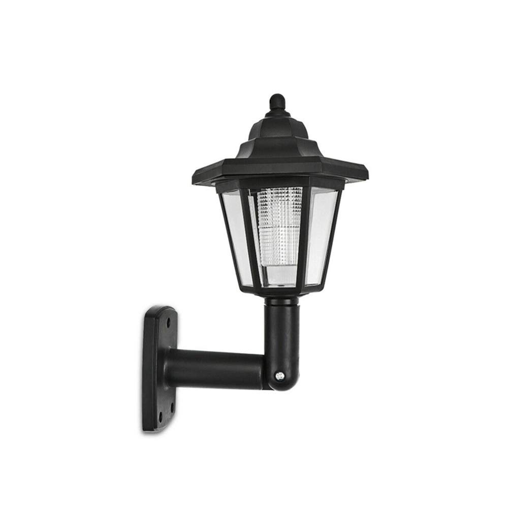 Hexagonal Solar LED Wall Light - Waterproof Outdoor Garden Lights for Pathway, Courtyard & Lawn - Solar Powered Landscape Lighting (1pc) - Perfect for Patio, Backyard & Garden Decoration