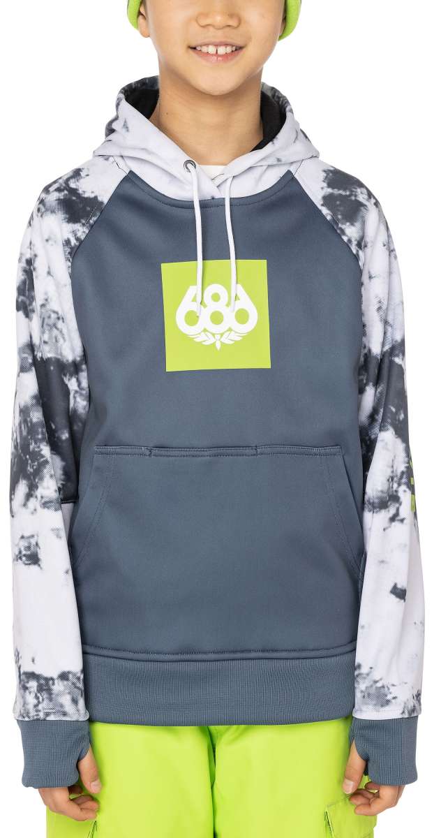 686 Juniors Bonded Fleece Pullover Hoodie - Warm Winter Fleece Hooded Sweatshirt for Teen Girls 2023 - Cozy Outerwear for School, Sports & Casual Wear