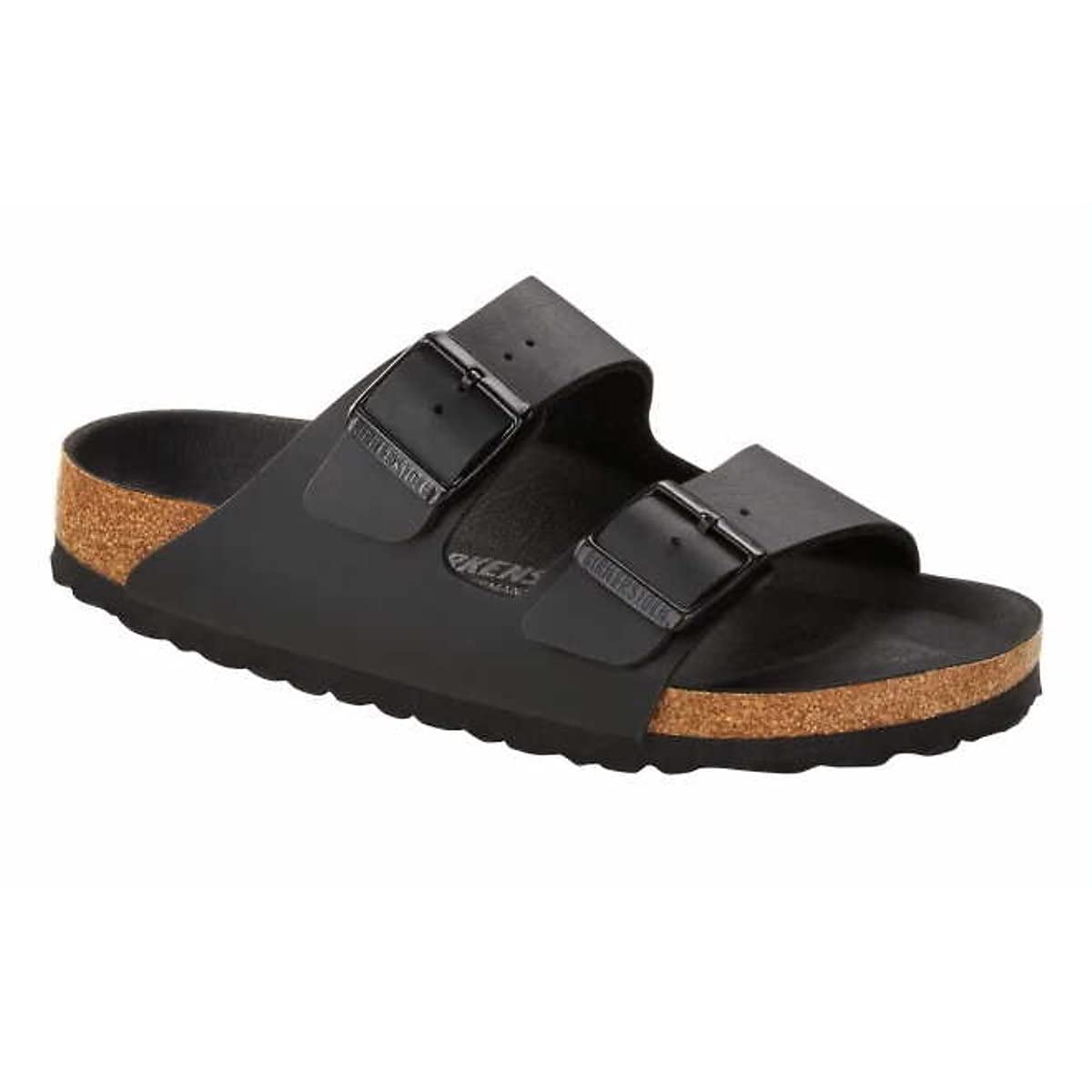 BIRKENSTOCK Men's Comfort Slides Sandals - Black - Size 9 | Lightweight & Supportive Footbed | Perfect for Beach, Pool, and Casual Wear