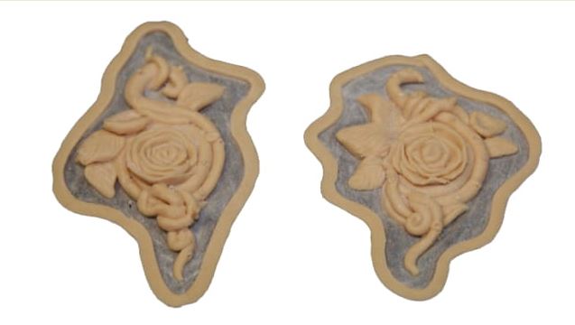 Flower 1 Silicone Nipple Covers - Light Flesh Color, Adhesive Pasties for Women - Perfect for Backless Dresses, Swimwear & Special Occasions