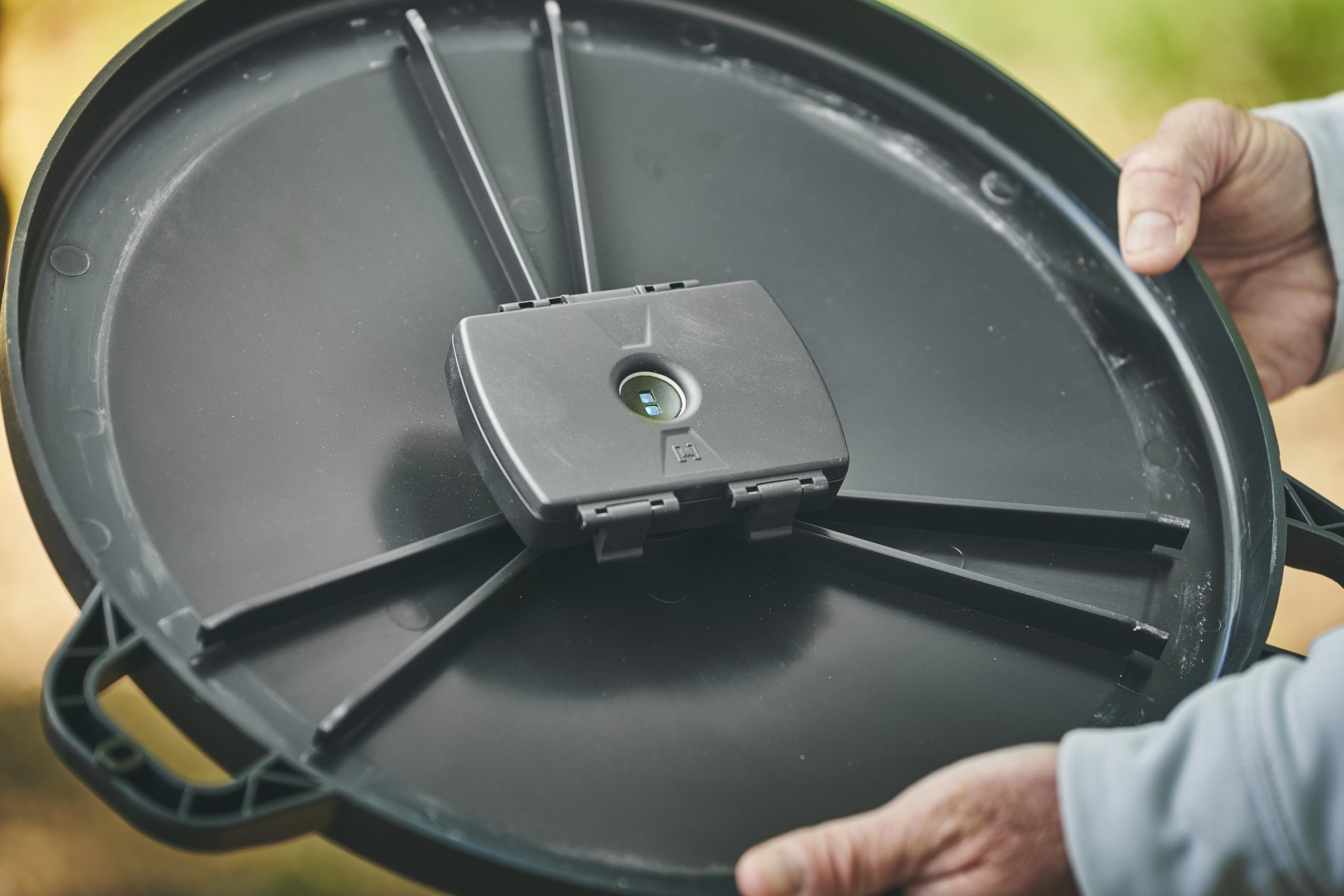 Moultrie Feed Hub - Universal Cellular Timer Kit for Wildlife Feeders | Feed Level Detector & Timer System | Compatible with Most Spincast Feeders | Perfect for Remote Hunting & Wildlife Management