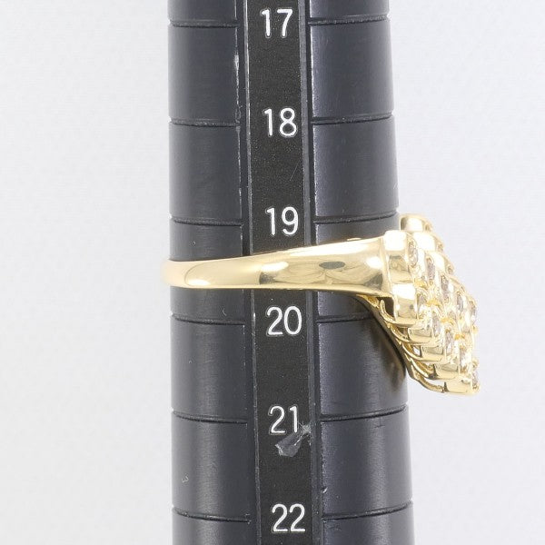 18K Yellow Gold Brown Diamond Ring for Women - Elegant Wedding, Engagement, Anniversary Jewelry Gift