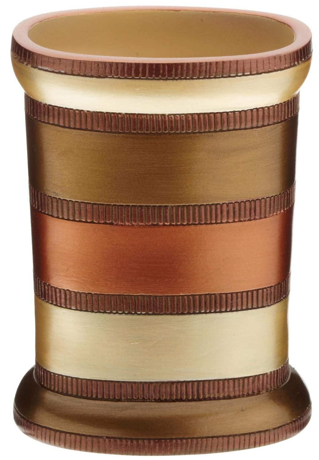 Popular Bath Contempo Spice Bath Collection - Elegant Glass Tumbler Cup for Bathroom, Spa & Relaxation | Perfect for Bubble Baths, Candles & Self-Care Moments