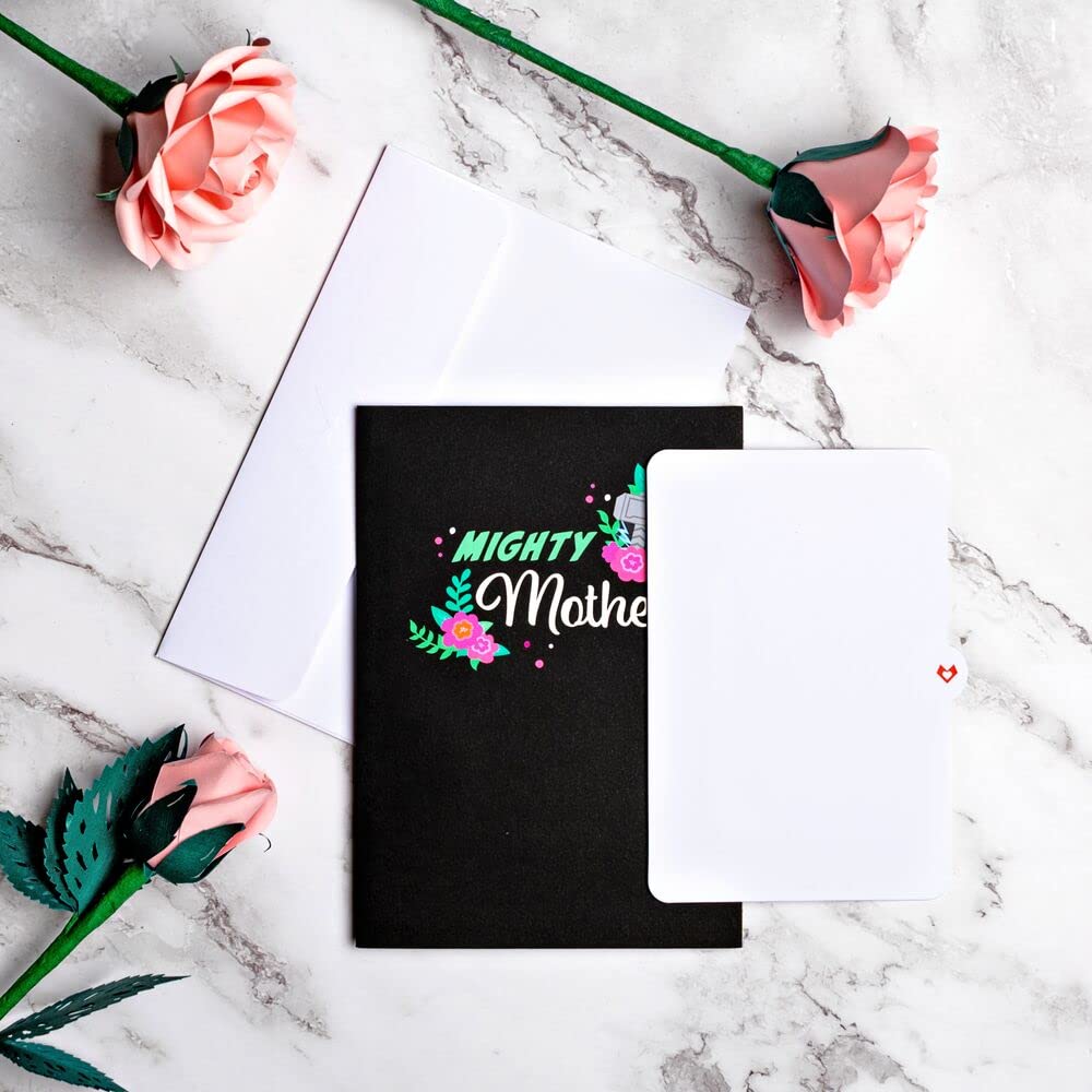 Lovepop Thor Mother’s Day 3D Pop-Up Greeting Card – Handcrafted Floral Design for Mom – 5