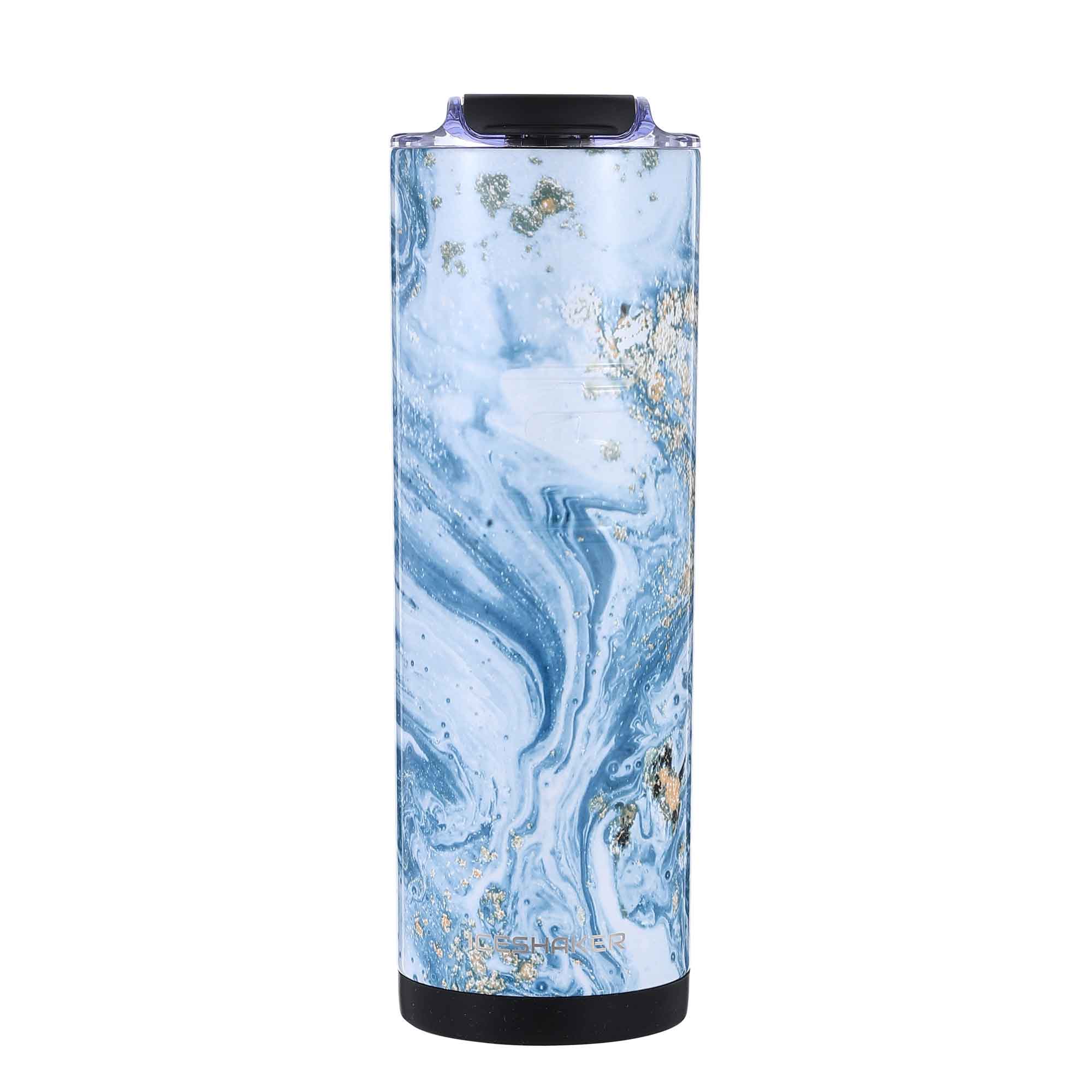 20oz Skinny Tumbler with Lid and Straw - Insulated Stainless Steel Travel Mug for Hot & Cold Drinks - Perfect for Coffee, Tea, Water - Gym, Office, Commute, Hiking