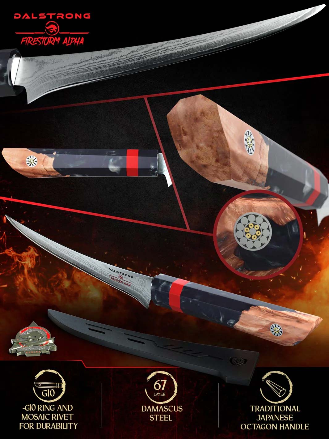 Dalstrong Firestorm Alpha Series 6