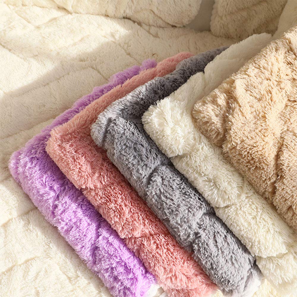 Reversible Sofa Slipcover - Non-Slip Faux Fur Couch Cover for Pets (Dogs & Cats) - 43