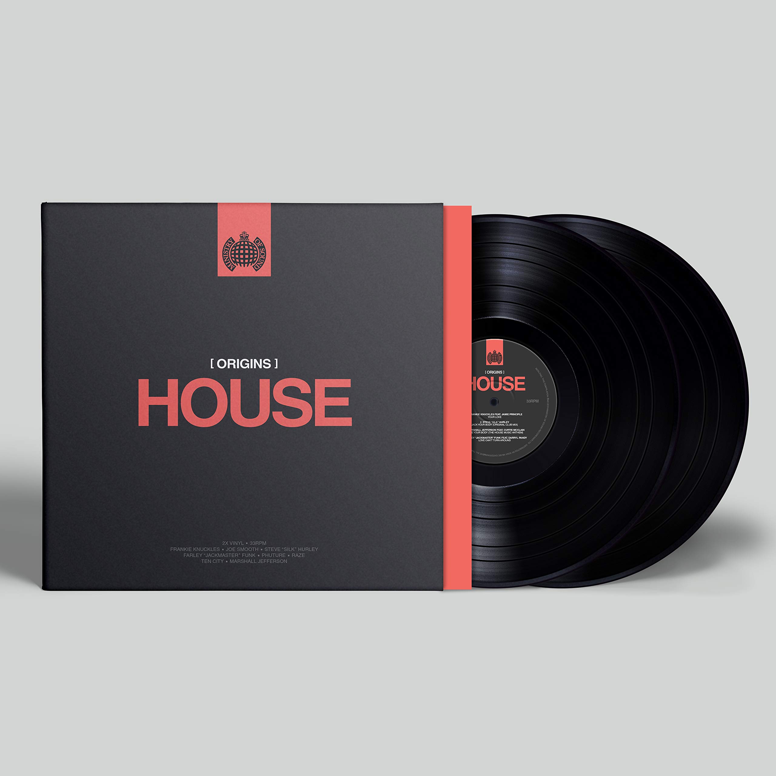 Ministry Of Sound: Origins Of House Music - Classic House Compilation Album | Perfect for DJ Sets, Dance Parties & Music Enthusiasts
