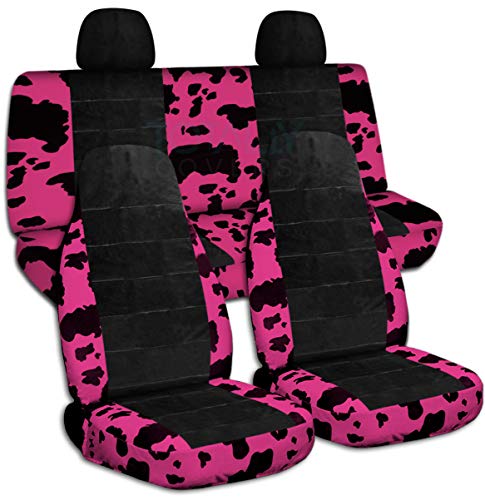 Pink-Black Cow & Black