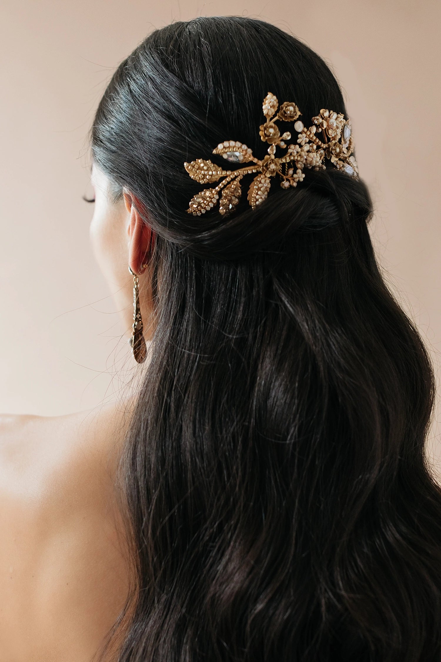 Gardenia Comb - Natural Wooden Hair Comb for Detangling & Styling - Perfect for Daily Hair Care, Travel & Gifts