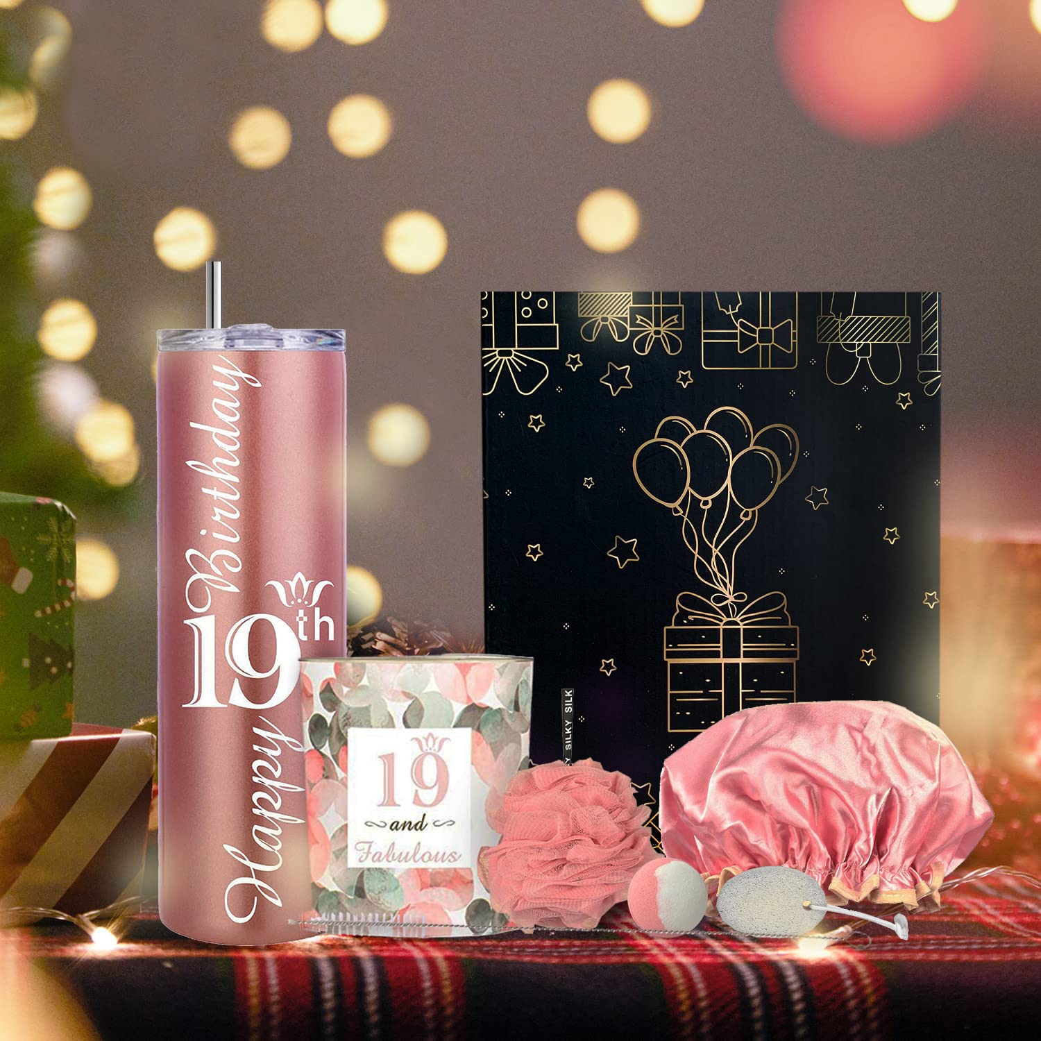 MEANT2TOBE 19th Birthday Gifts for Girls - Unique 19 Year Old Birthday Present Ideas, Personalized 19th Birthday Decorations & Party Supplies, Cute Tumblers for Her - Perfect for Birthday Celebrations, Sweet 16+ Parties & Milestone Gift Giving