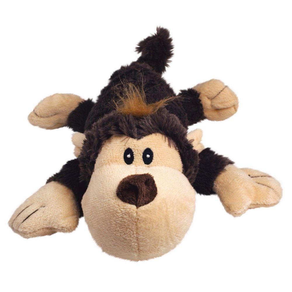 Funky El Chango Cozie Dog Plush Toy - Soft & Durable Kong Cozie for Small & Medium Dogs - Perfect for Cuddling, Playtime & Training Rewards