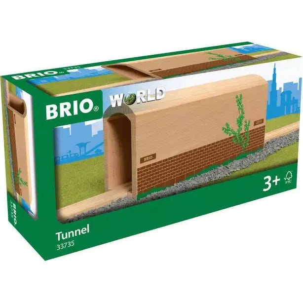 Classic Wooden Brio Train Tunnel - Durable & Safe Toy for Kids | Perfect for Imaginative Play & Train Sets