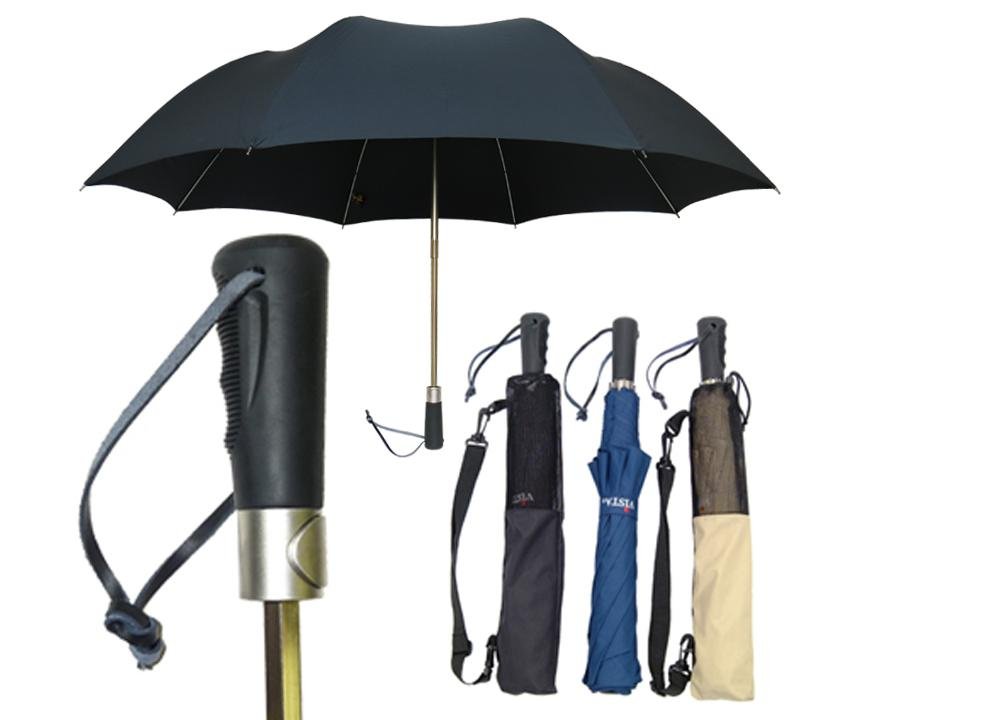 Titanium Umbrella for Camping & Hiking - Black | Outdoor Gear