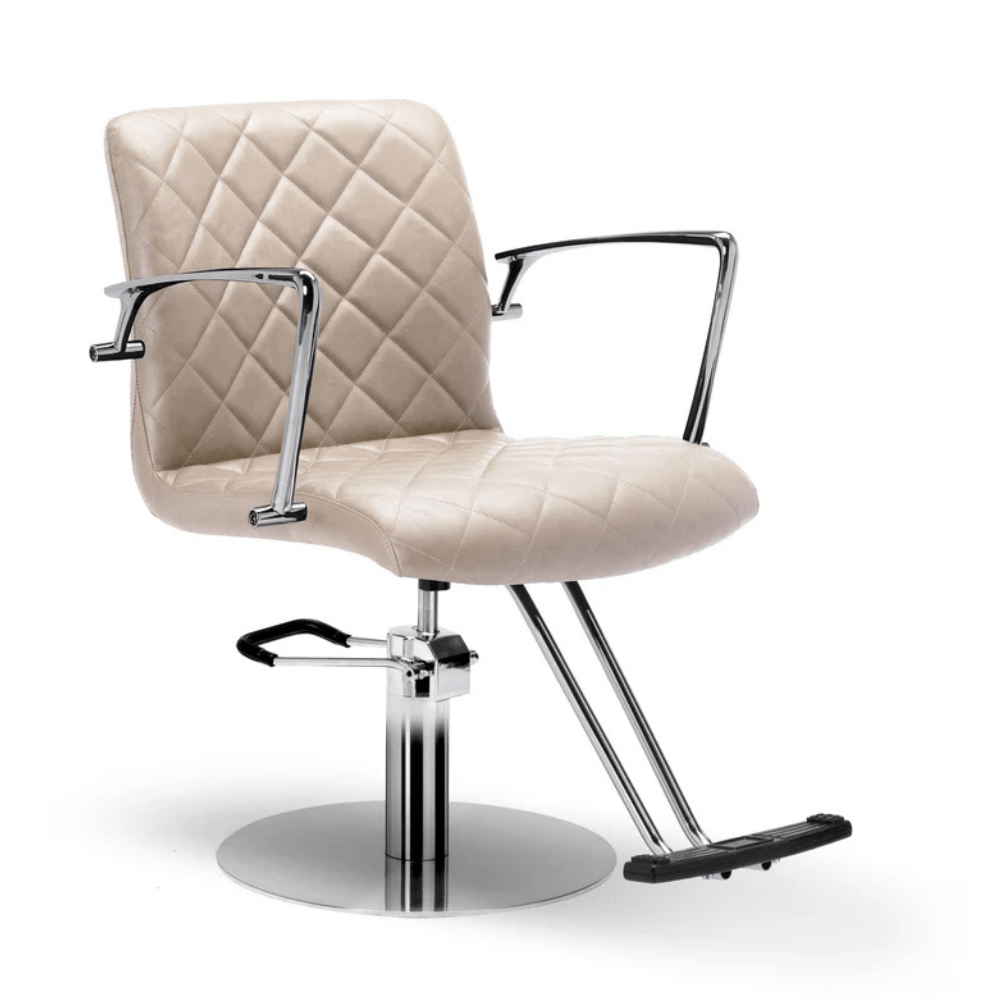 Lanvain SARA Styling Chair 259 - Professional Salon Chair for Hairdressers & Barbers - Adjustable Hydraulic Stylist Chair with Swivel Base - Perfect for Salons, Barber Shops & Home Use