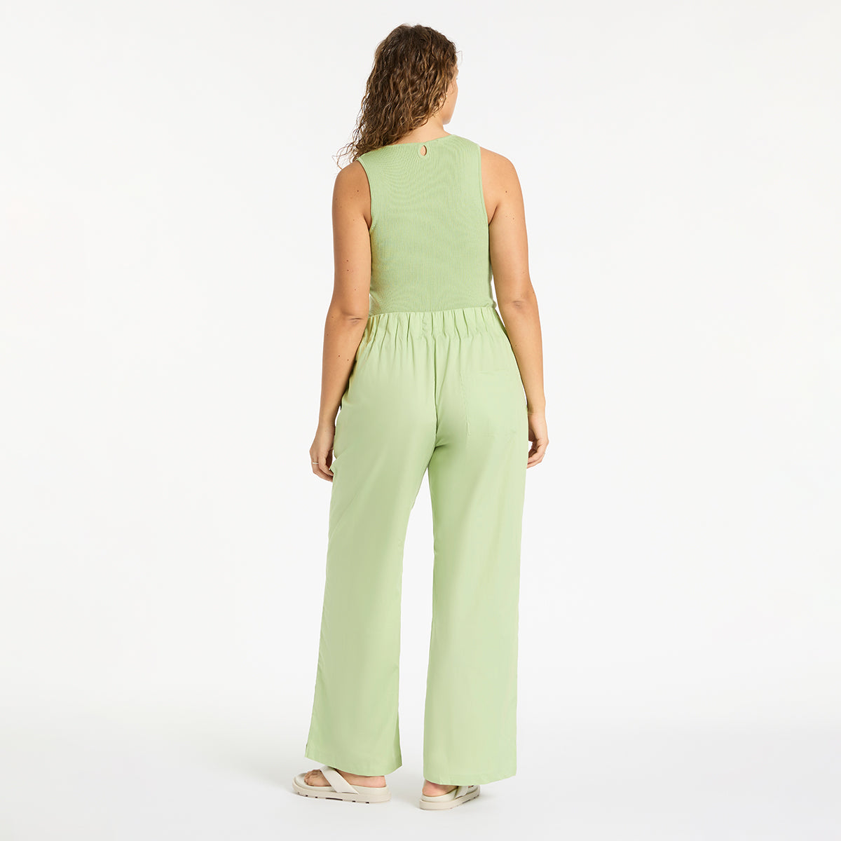 Frontier Women's Casual Pants - Honeydew Green | Comfortable Stretch Trousers for Work, Travel & Everyday Wear