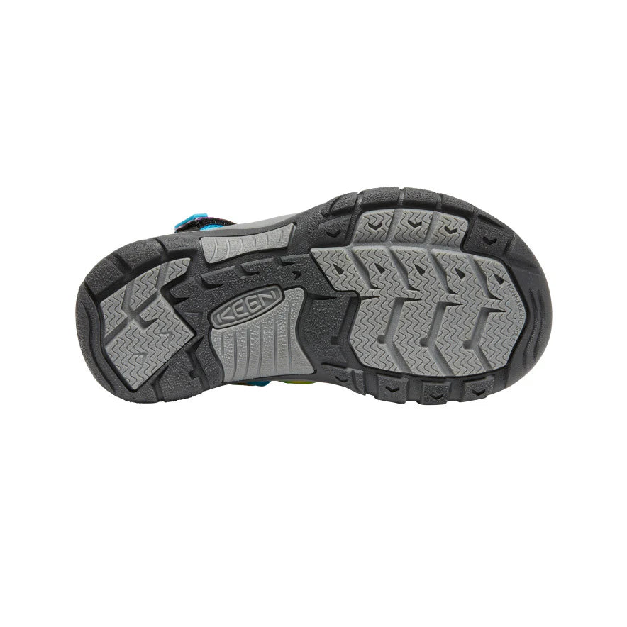 Youth Newport H2 Sandals - Rainbow Tie Dye Water Shoes for Boys & Girls | Beach, Pool, Water Park, Summer Outdoor Activities