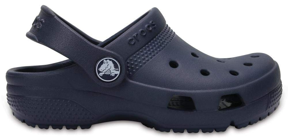 Crocs Kids Coast Clog Water Shoes for Toddler & Little Kids - Navy Blue Size 12 | Comfortable & Lightweight for Beach, Pool & Outdoor Play