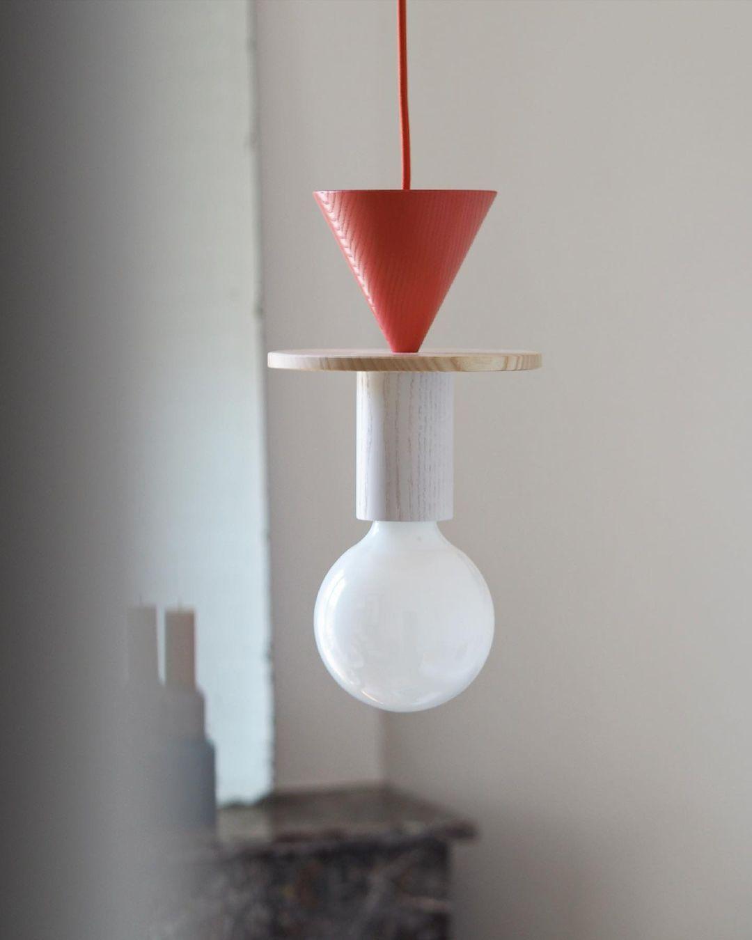 Modern Geometric Building Blocks Pendant Lamp - Stylish LED Hanging Light for Living Room, Bedroom, or Dining Room Decor