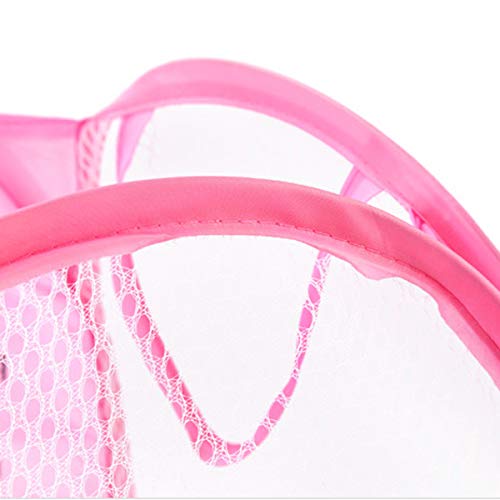 TOPBATHY Foldable Collapsible Laundry Basket - Breathable Clothes Hamper with Handles for Bedroom, Bathroom & Dorm Organization - Portable Storage Bin for Laundry, Toys & Clothes