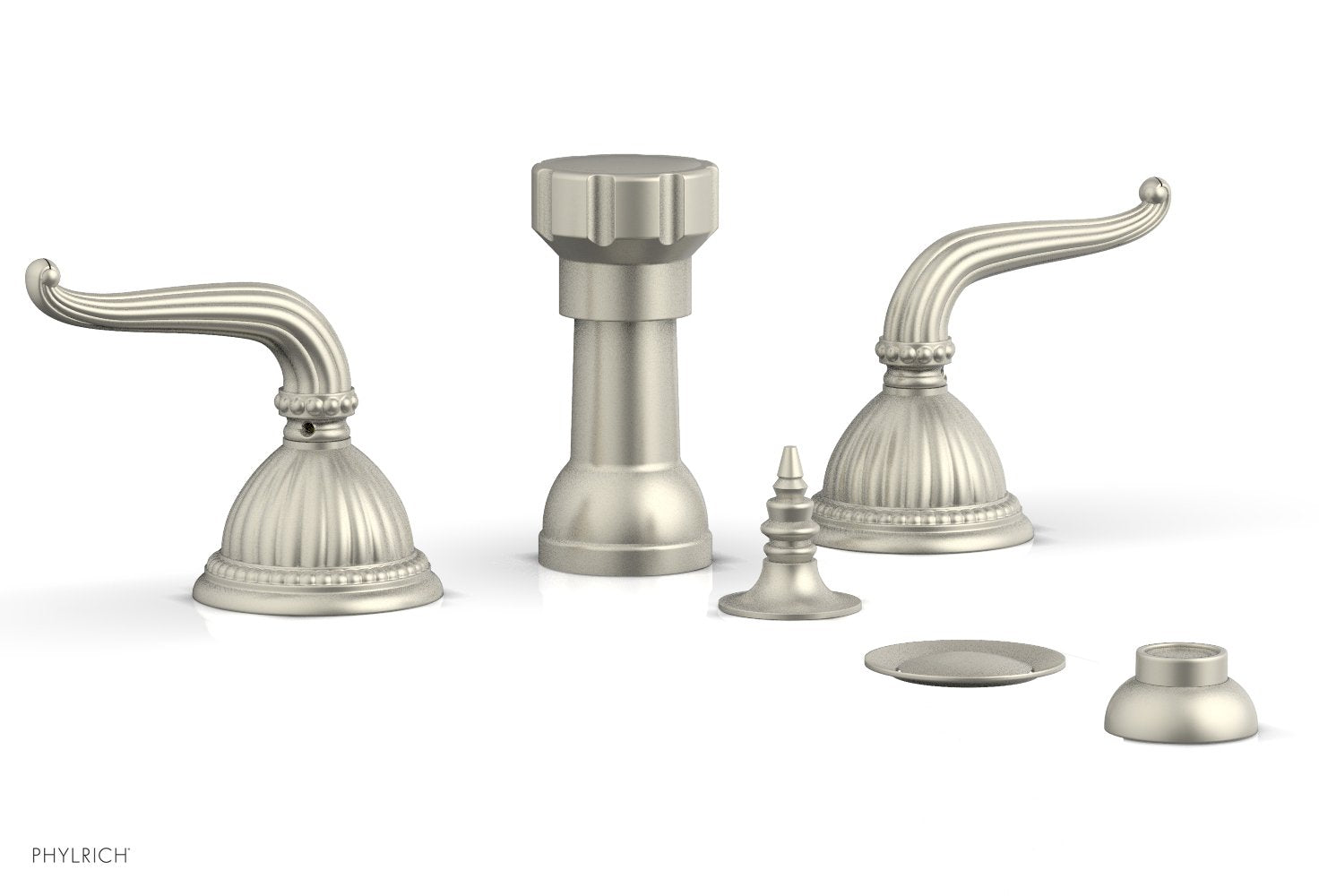 Premium Georgian & Barcelona Style 4-Hole Bidet Faucet Set K4141 - Modern Bathroom Upgrade for Hygiene & Comfort