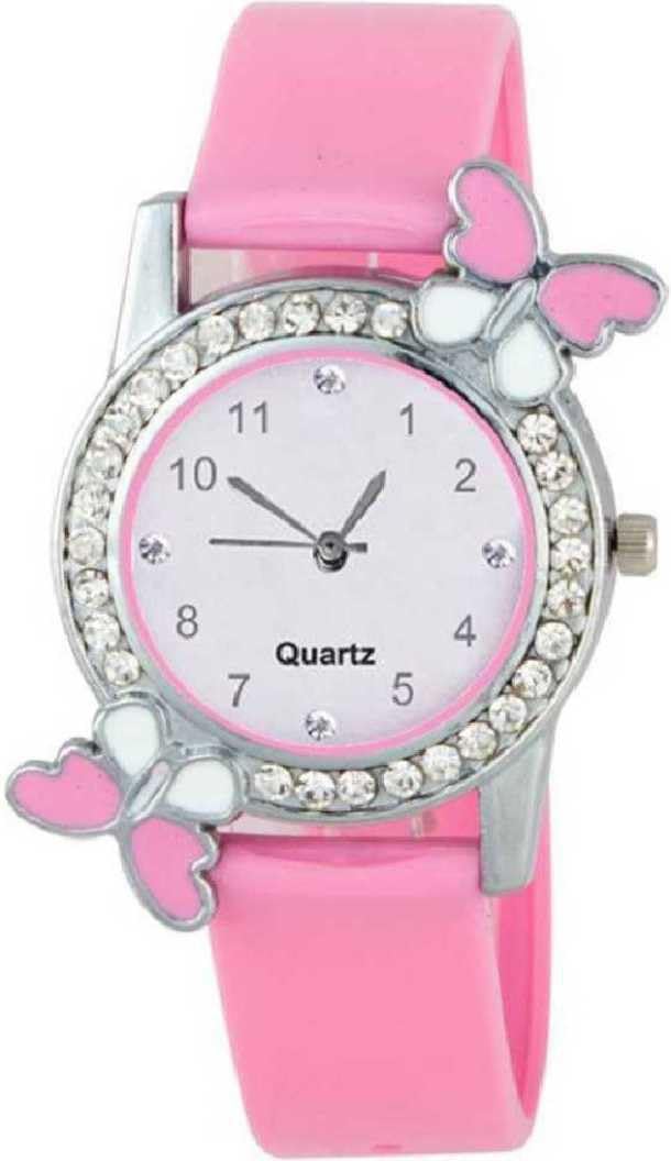 Giffemans Stylish Analog Bracelet Watch for Women & Girls - Fashionable Two-Tone Kids Watch - Perfect for School, Parties & Everyday Wear