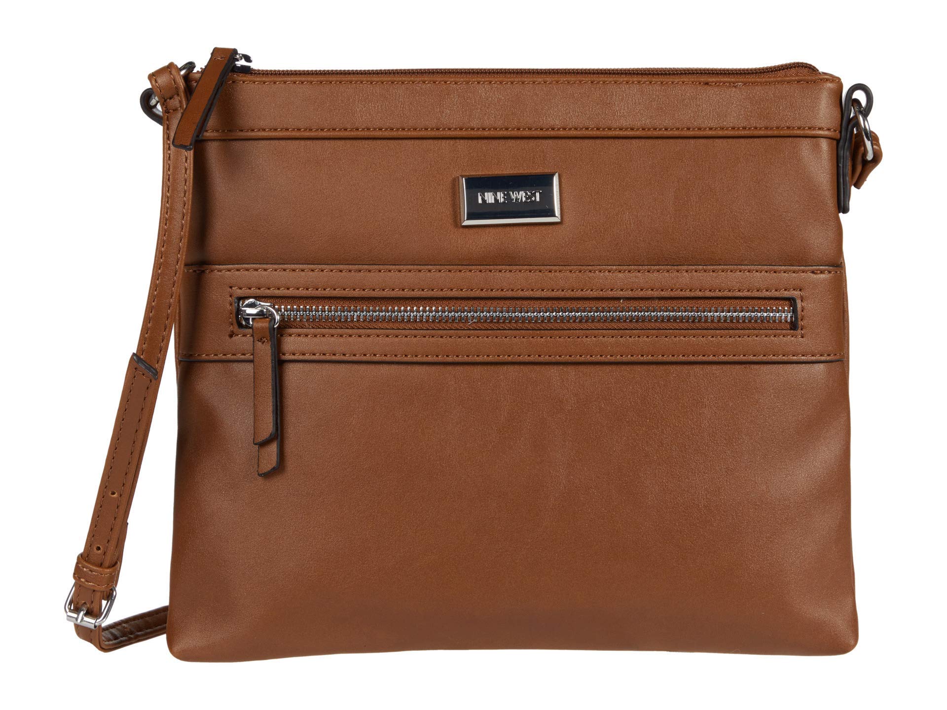 Nine West Coralia Sure Springs Crossbody Bag in Bourbon - Stylish & Compact Purse for Women | Perfect for Everyday Use, Travel & Shopping