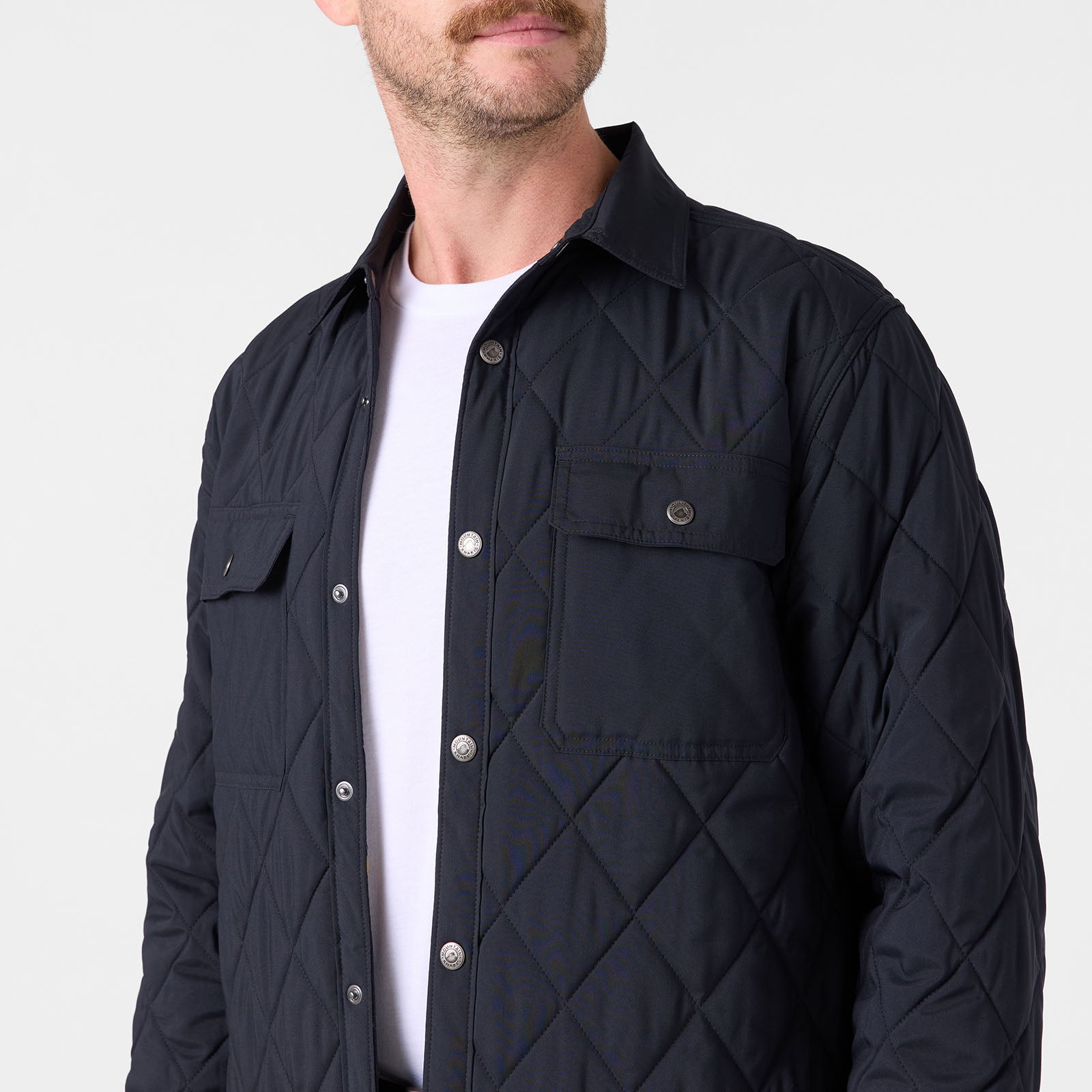Belton Quilted Shirt Jacket for Men & Women - Lightweight, Stylish & Comfortable - Perfect for Outdoor Adventures, Casual Wear & Layering in Fall & Winter
